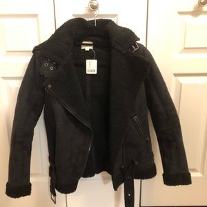 UO Silence & Noise Aviator Jacket